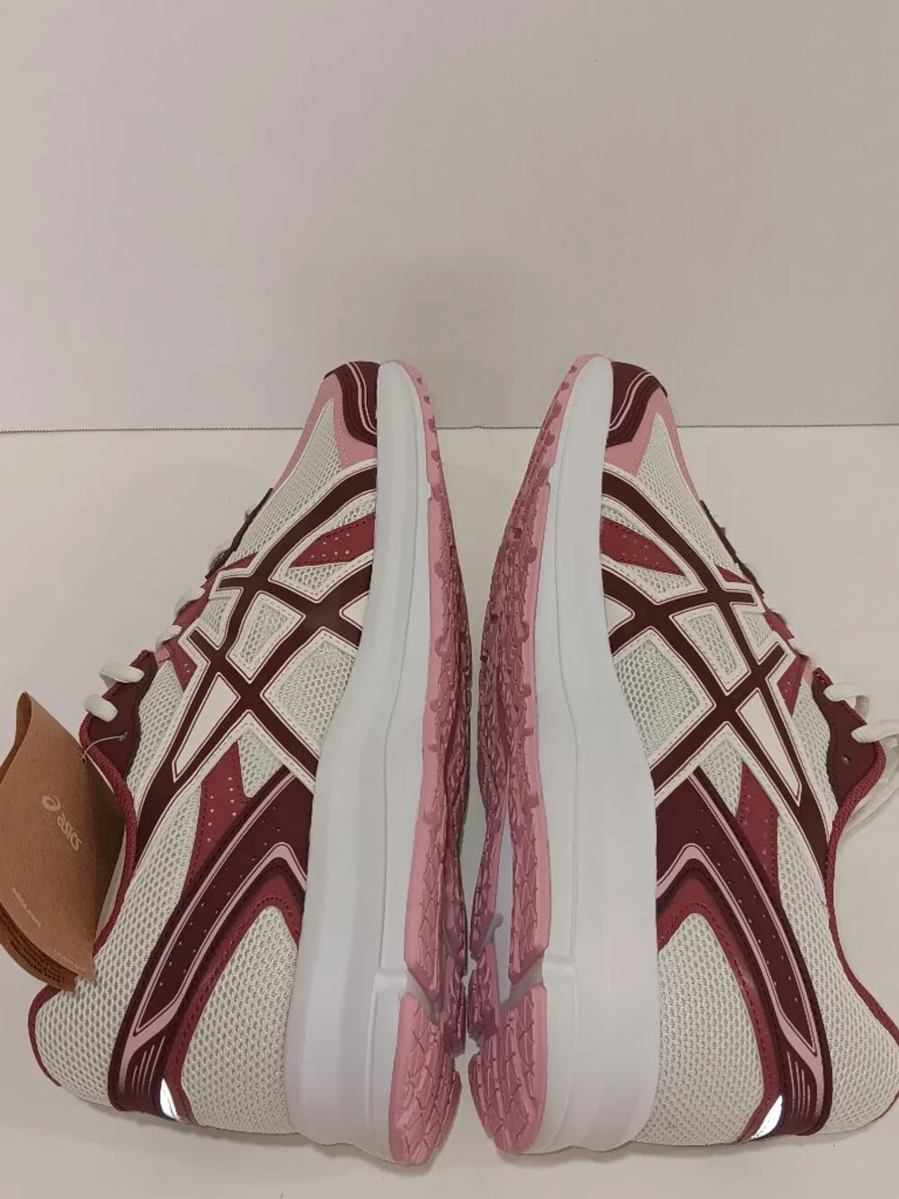 ASICS JOG 100S Cream Port Royal Unisex Men 11 / Women 12.5 1203A741-103 New